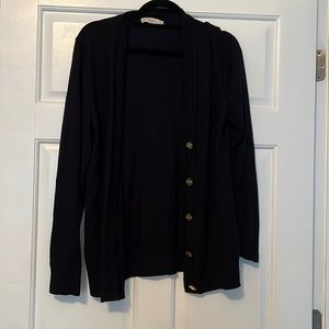Authentic Tory Burch cardigan in navy